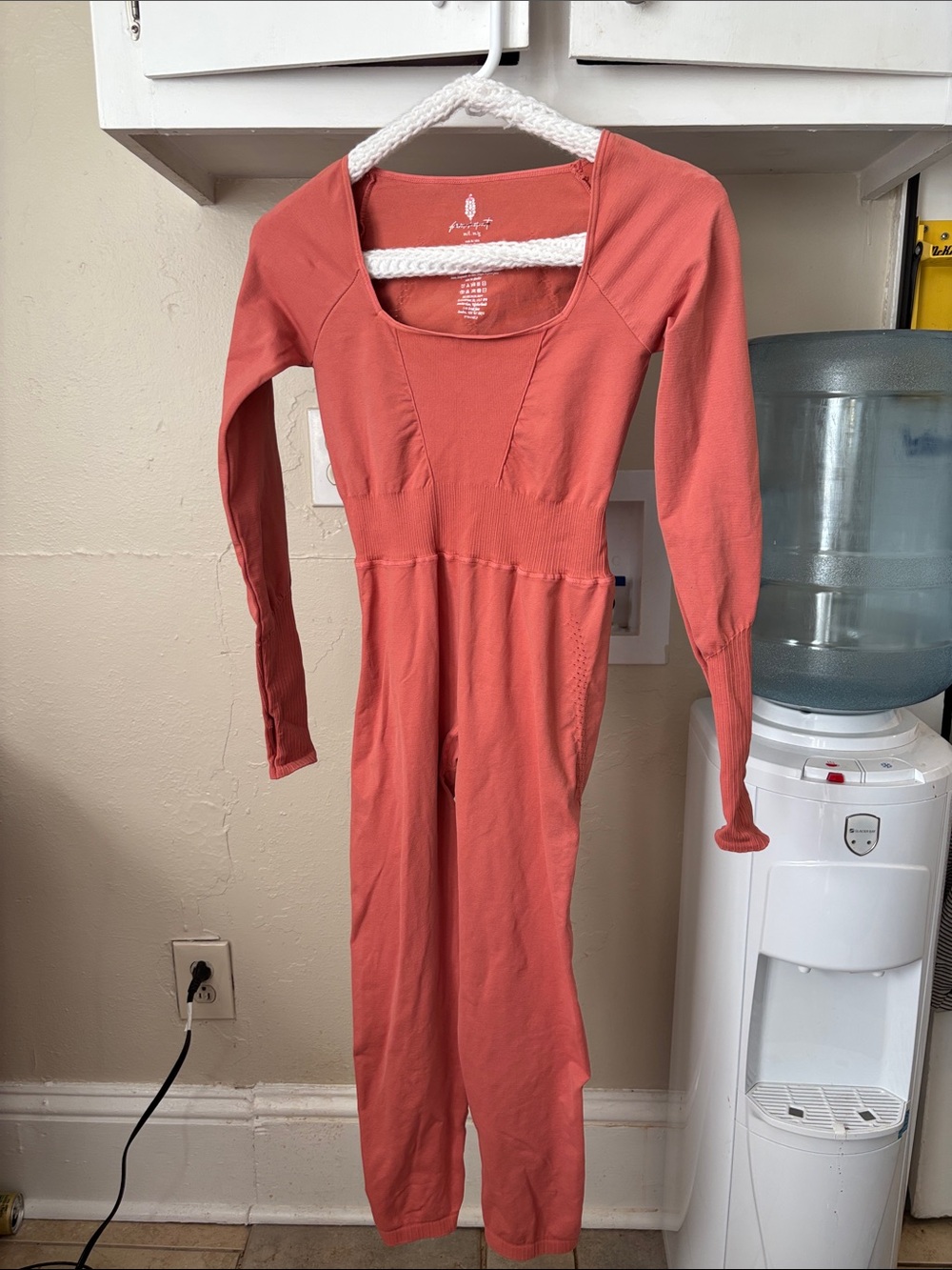 FP Movement by Free People Long Sleeve Scoop-Neck Jumpsuit